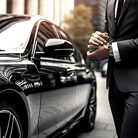 SMF Airport Chauffeured Black Car Service
